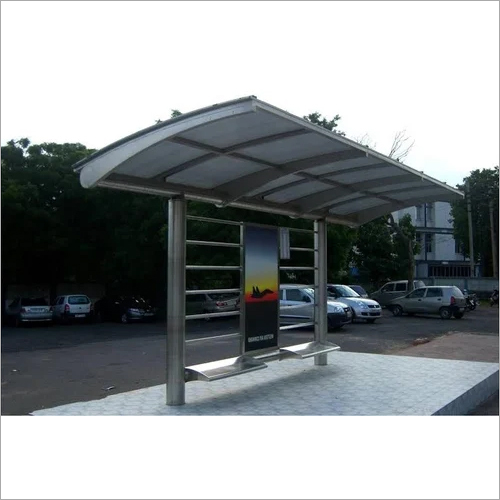 Bus Shelter - Color: White