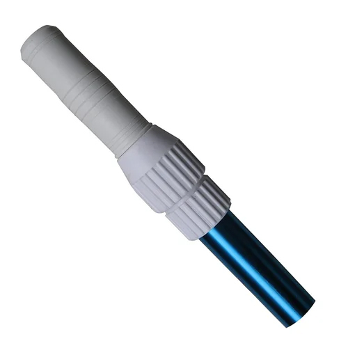 Bluewave Swimming Pool Aluminum Telescopic Poles - 8/16 Feet, Blue-grey Elongate Design | Lightweight, Durable, 1-year Warranty, Commercial Use