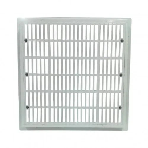 Bluewave - Plastic 300mm X 300mm Square Drain Cover | White Commercial Pool Usage 1-year Warranty