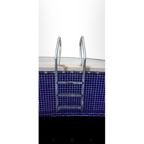 Swimming Pool Ss304 Ladders - Color: Silver