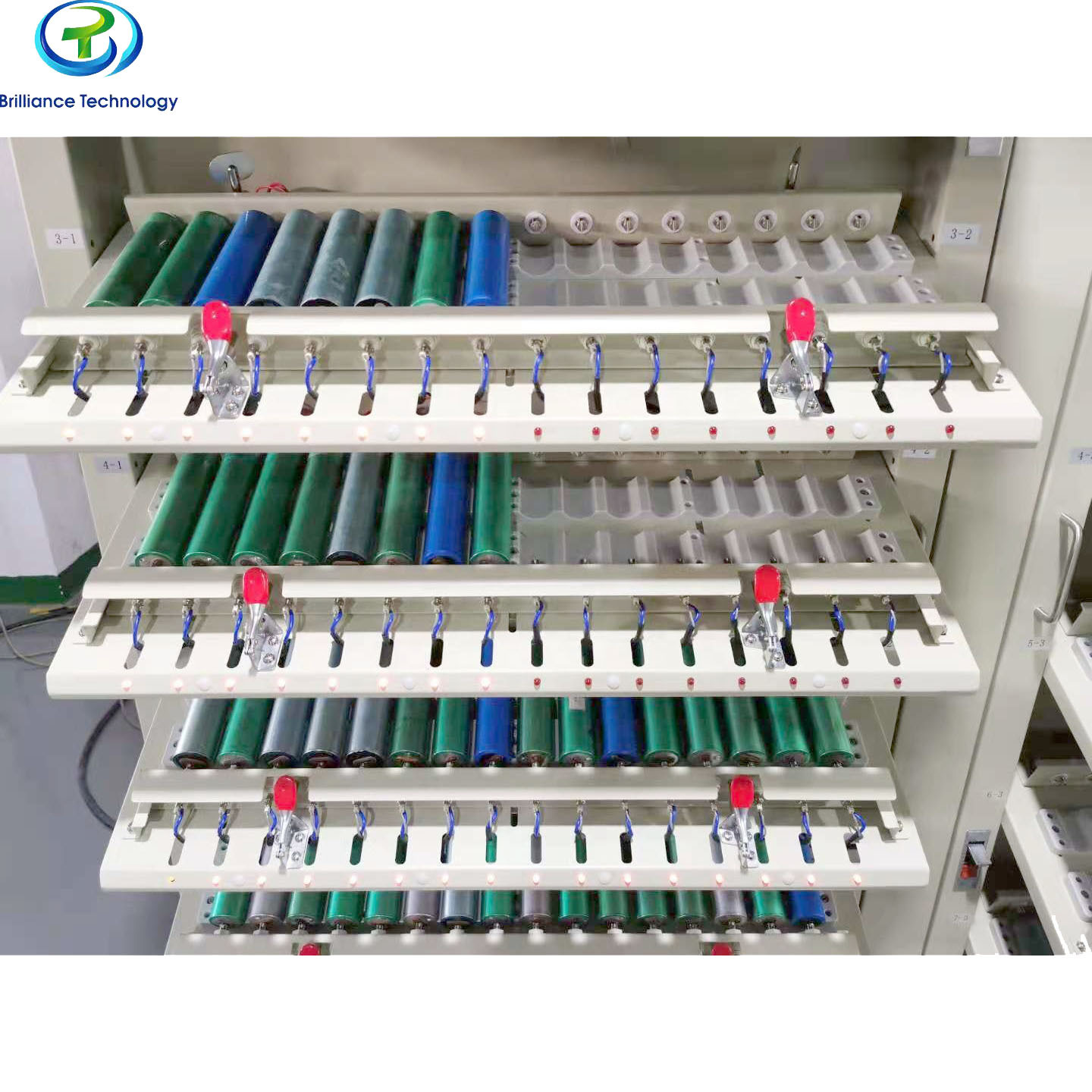 Gray Prismatic Battery Tester Battery Cycle Balancing Machine