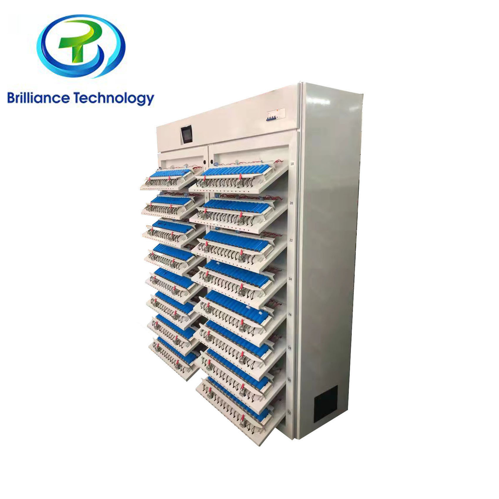 Gray Prismatic Battery Tester Battery Cycle Balancing Machine