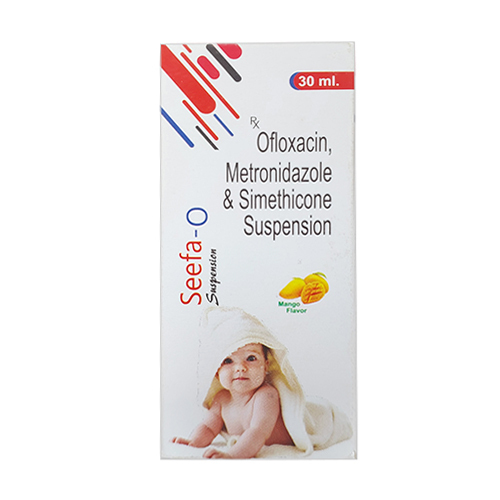 30 मिली ओफ़्लॉक्सासिन मेट्रोनिडाज़ोल और सिमेथिकोन सस्पेंशन की सामान्य दवाएं