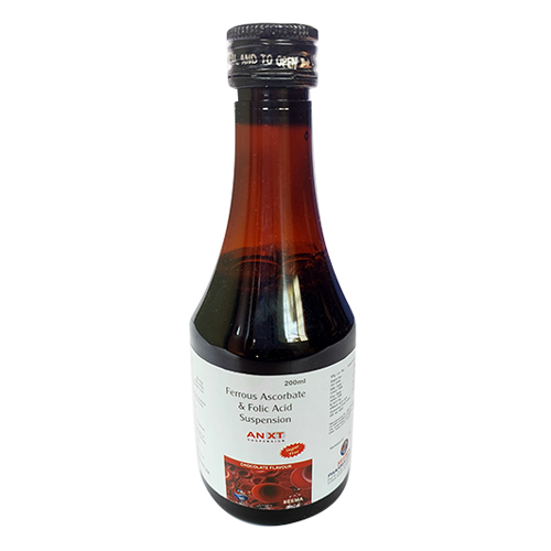 200 Ml Ferrous Ascorbate And Folic Acid Suspension General Medicines