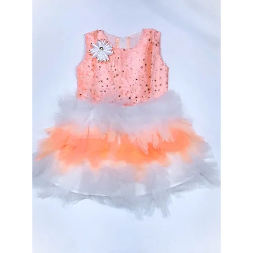 Kids Girl Shabnam Frock Age Group: 1 Year