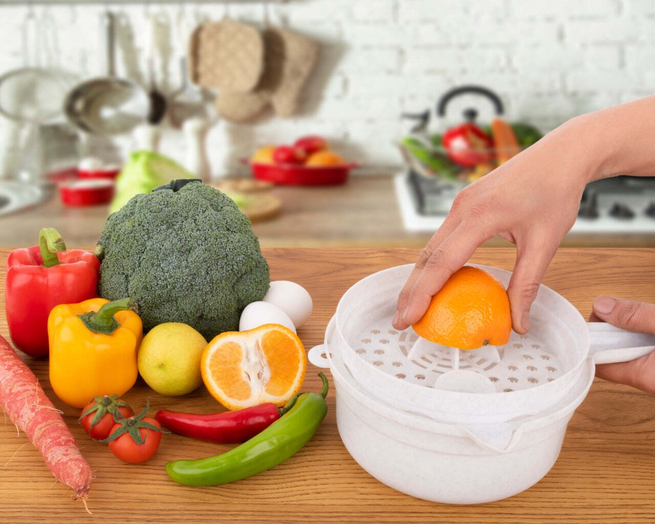 Multipurpose 12 In 1 Vegetable And Fruit Chopper Cutter Grater Slicer - Plastic, 1,500 Ml, Mix Color | Innovative Fresh Keeping Lid, All-in-one Kitchen Tool
