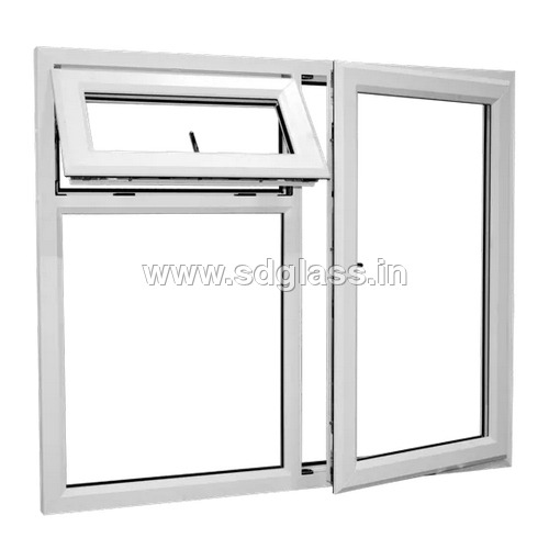 डबल ग्लेज़्ड Upvc विंडोज एप्लीकेशन: कमर्शियल