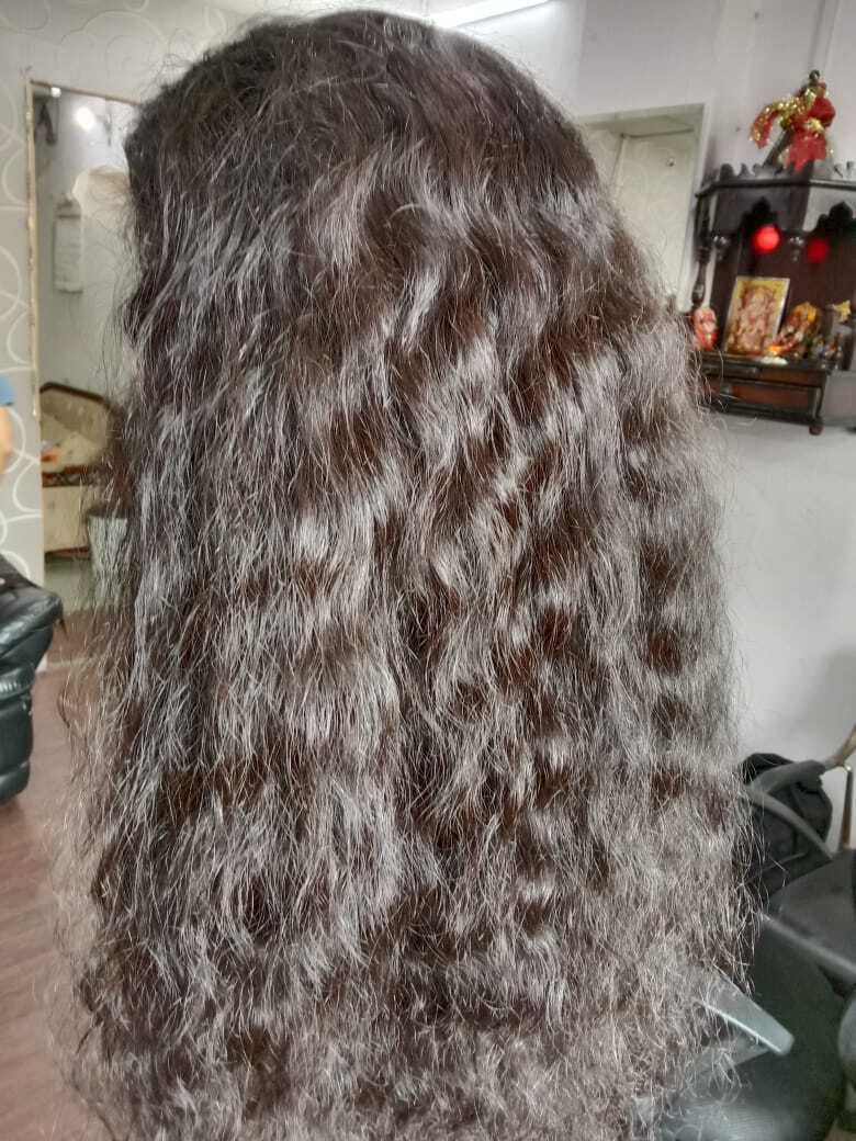 Curly Hair Lace Wigs - Color: Natural
