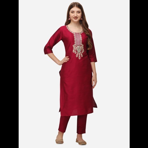 Silk Kurti - Premium Quality Silk, Elegant Design , Comfortable Fit For All Occasions