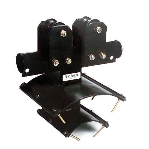 ब्लैक टू केबल लेयर हैवी ड्यूटी फेस्टून आई-बीम केबल ट्रॉली