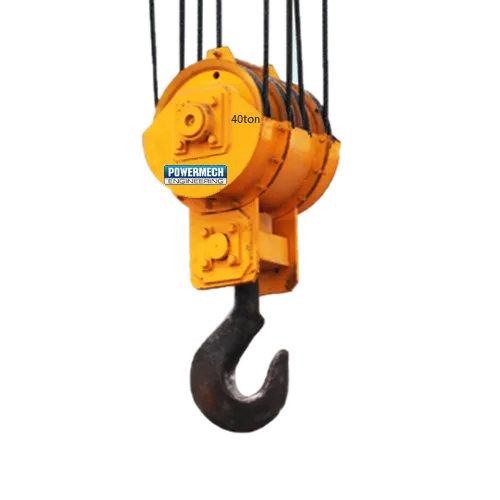 Yellow Eot Crane Hook Block