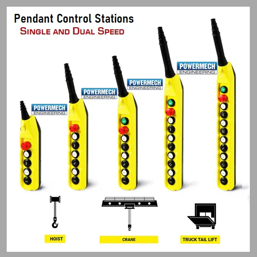Pl Type Pendant Push Button Station Application: Industrial