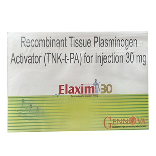 इंजेक्शन के लिए ड्राई एंजाइम 30 मिलीग्राम रिकॉम्बिनेंट टिशू प्लास्मिनोजेन एक्टिवेटर