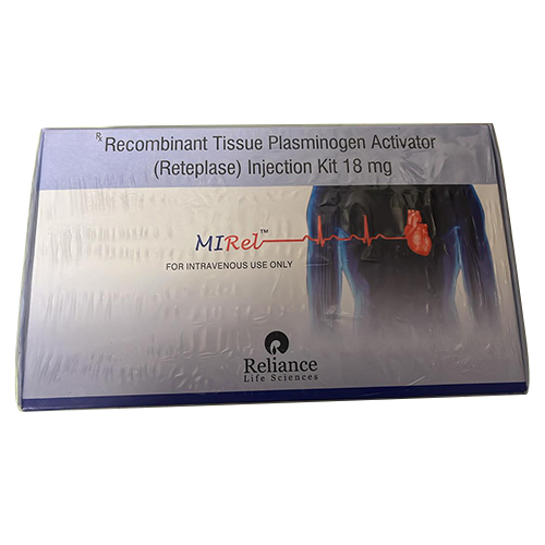 ड्राई एंजाइम 18 मिलीग्राम रिकॉम्बिनेंट टिशू प्लास्मिनोजेन एक्टिवेटर इंजेक्शन किट