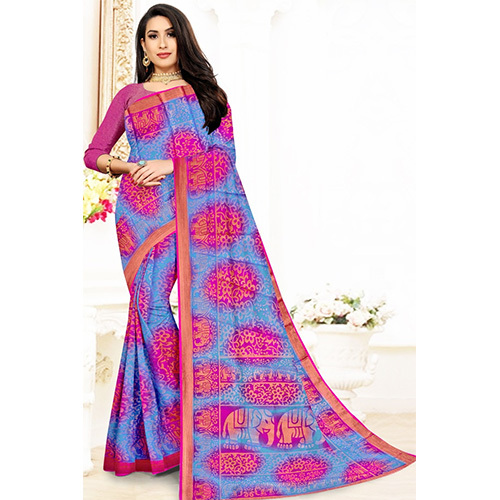 Different Available Designer Chiffon Saree