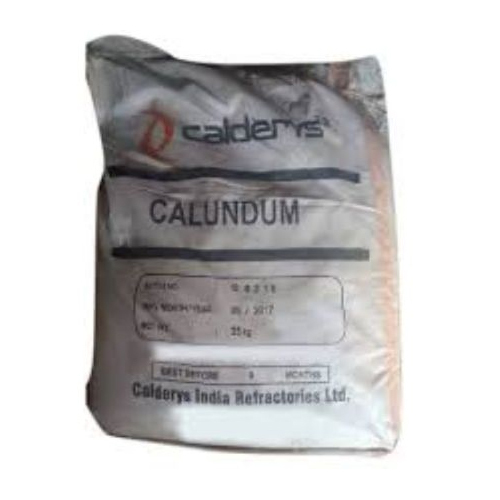 Calundum Cement Castables - Basic Refractory Material For Industrial Applications | High Temperature Resistance, Durable Performance, Versatile Use