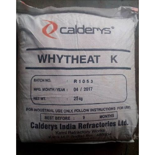 Whytheat K Refractory Castables - Basic Refractory | Ideal For Industrial Applications, High Temperature Resistance, Durable Performance