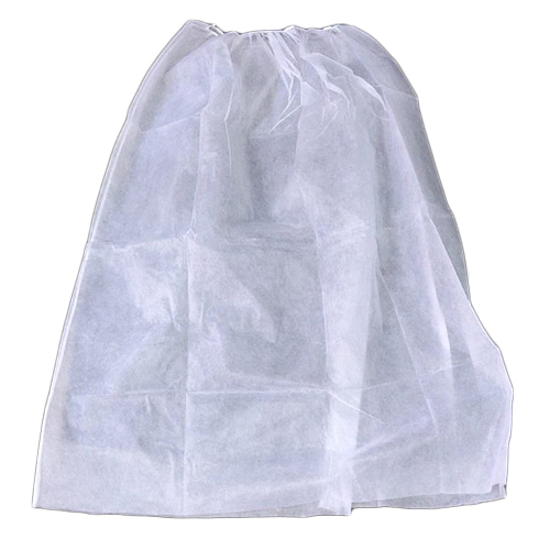 Plastic 25 Gsm White Disposable Gown