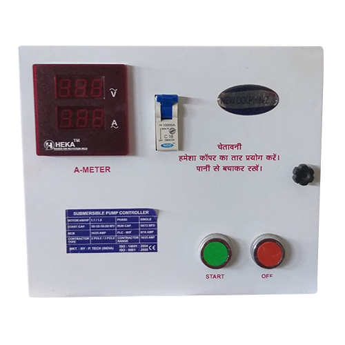 कॉन्ट्रेटर के साथ 1.5hp वाटर फील्ड सबमर्सिबल पंप कंट्रोलर बेस सामग्री: मेटल बेस
