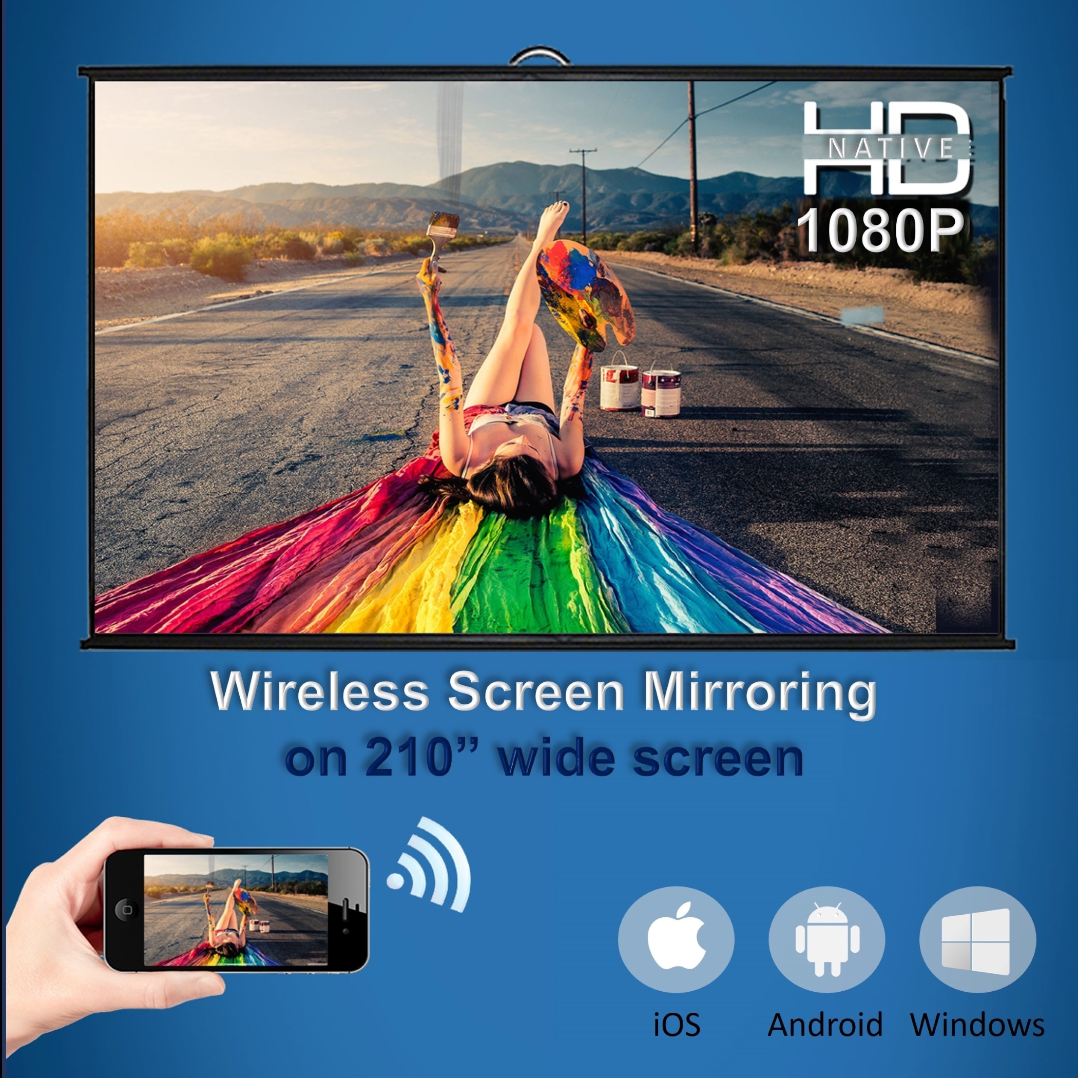 Egate O9 Fhd Projector Brightness: 6900 Lumens