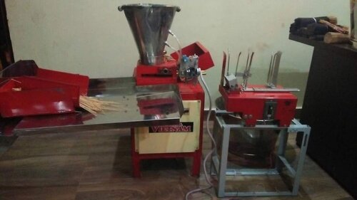 अगरबत्ती बनाने की मशीन की क्षमता: 300 पीसी/मिनट