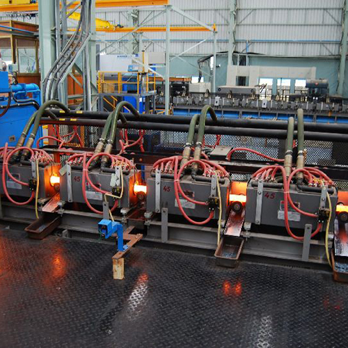 Induction Billet Heating System - Metal Construction, Various Sizes Available, Blue Color | Ideal For Industrial Applications