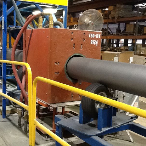 Induction Pipe Heating System Application: Industrial