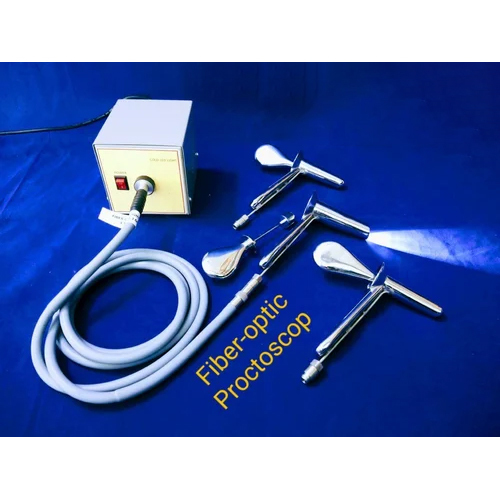 Proctoscope With Light Source - Material: Steel