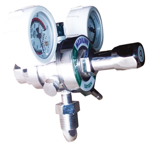 डबल गेज रेगुलेटर कलर कोड: सिल्वर