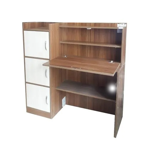 Brown Particle Board Study Table