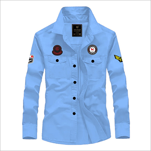 Cargo Shirt For Men Collar Style: Classic