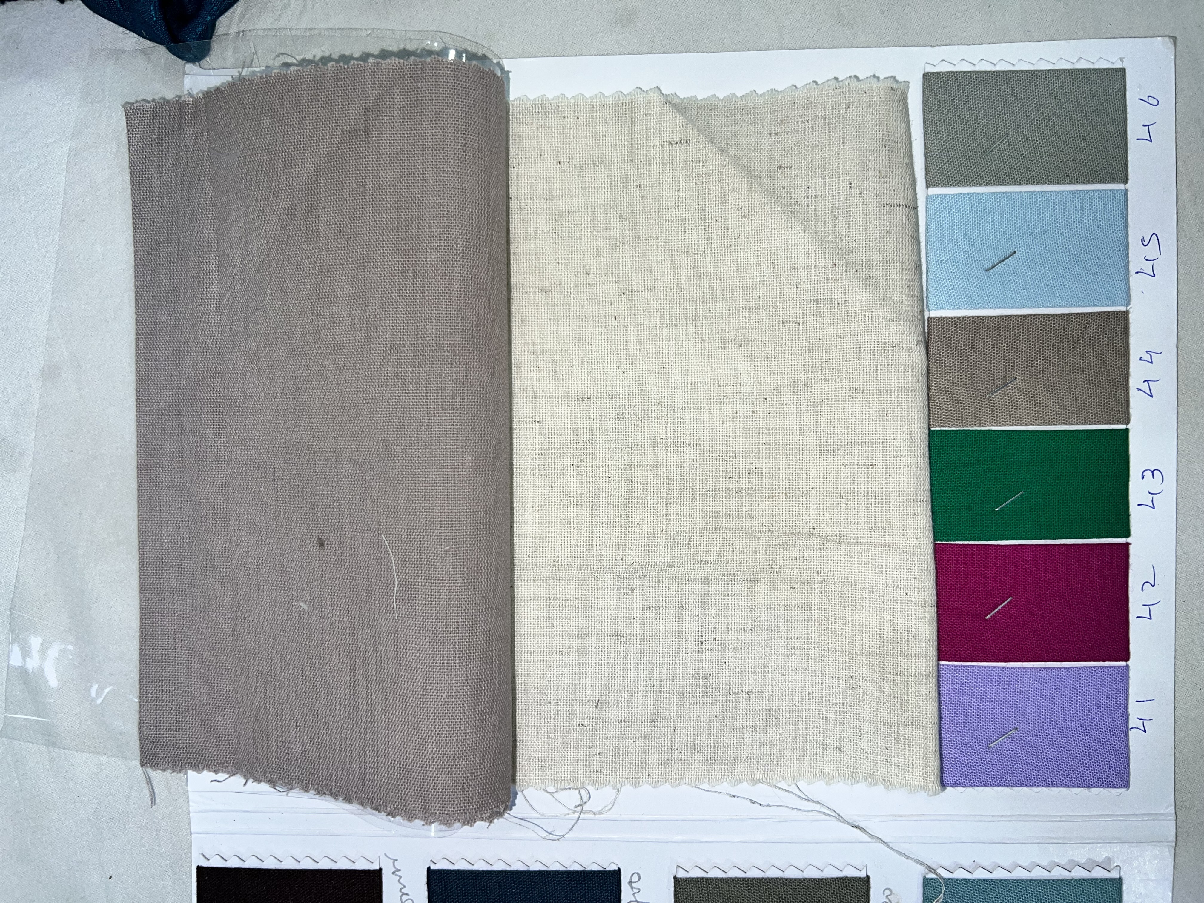 Plain Cotton Flex Fabric