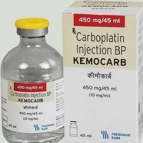 Kemocarb Injection - 450mg, Effective Treatment For Ovarian And Small Cell Lung Cancer, Requires Regular Blood Tests, Supervised Administration