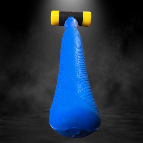Yellow Tips Uhmw Hammer With Fiber Handle