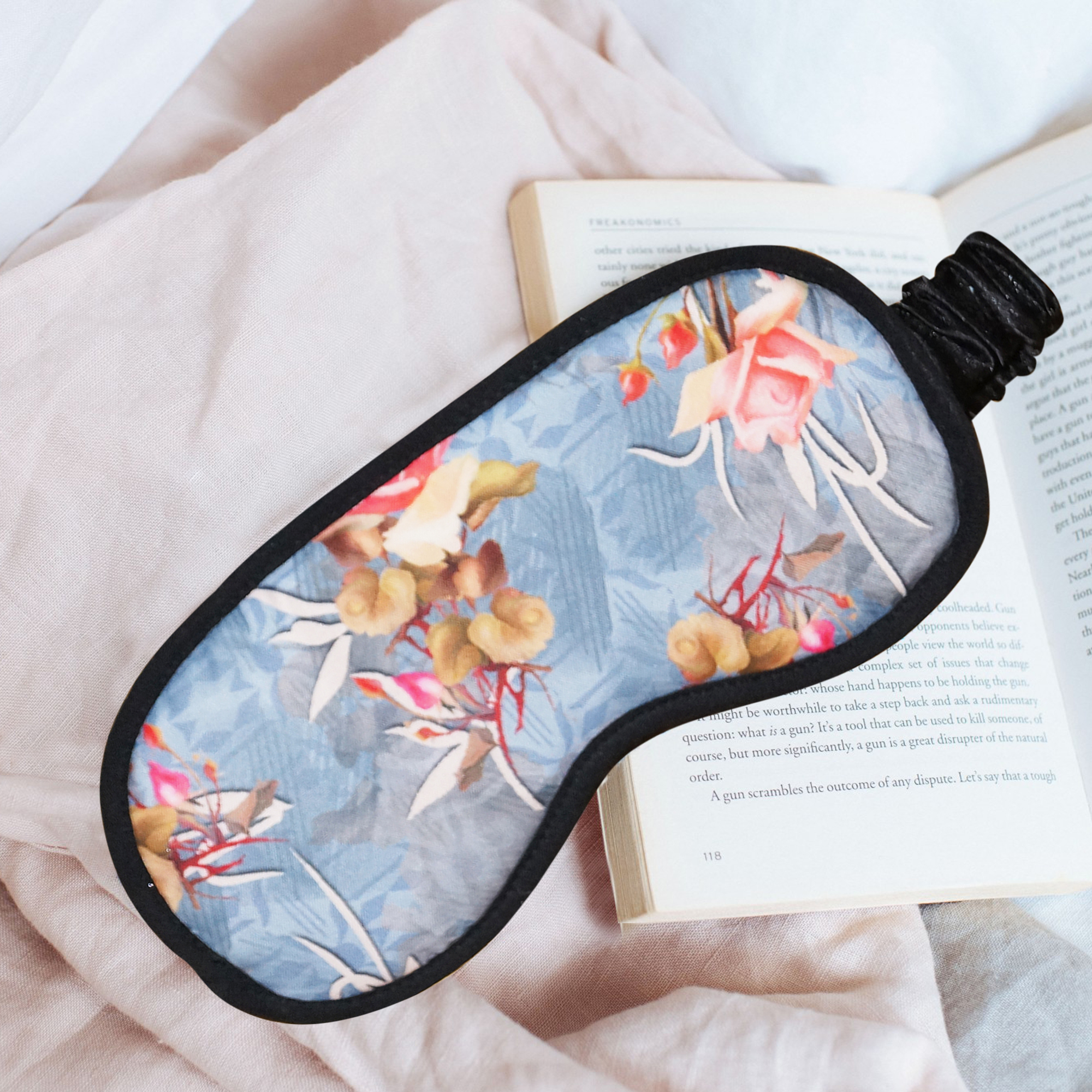 Eye And Sleep Mask - 100% Silk, Multi Color, Handmade, 110 Grams | Customized Sizes, Styles, Logos, Printed Patterns, Plain Design