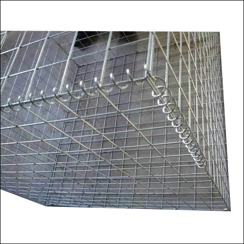 Welded Wire Gabion Box - Color: Grey