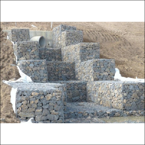 Zinc Coated Gabion Box - Color: Grey