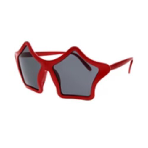 Star Shape Sunglasses Cute Stars Frame - Metal Frame, Lightweight 30 Grams, 17x9x3 Cm, Black Color | Adjustable Nose Pads, Trendy Design For Daily Use