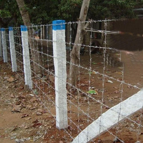 Mild Steel Barbed Wire Application: Defense Area