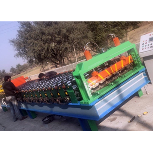 Semi-Automatic Roofing Sheet Roll Forming Machine