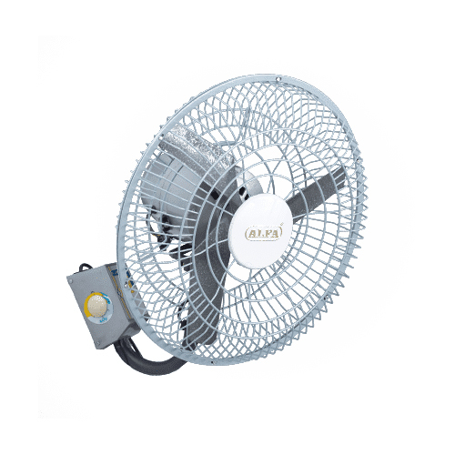 Wall Mount Fans Energy Efficiency Rating: 3 Star