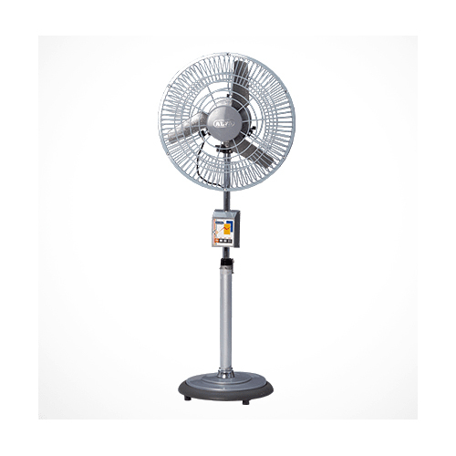Pedestal Fans - Stainless Steel, 3 Star Energy Efficiency Rating | Adjustable Height, Oscillating Head, Ideal for Large and Small Spaces