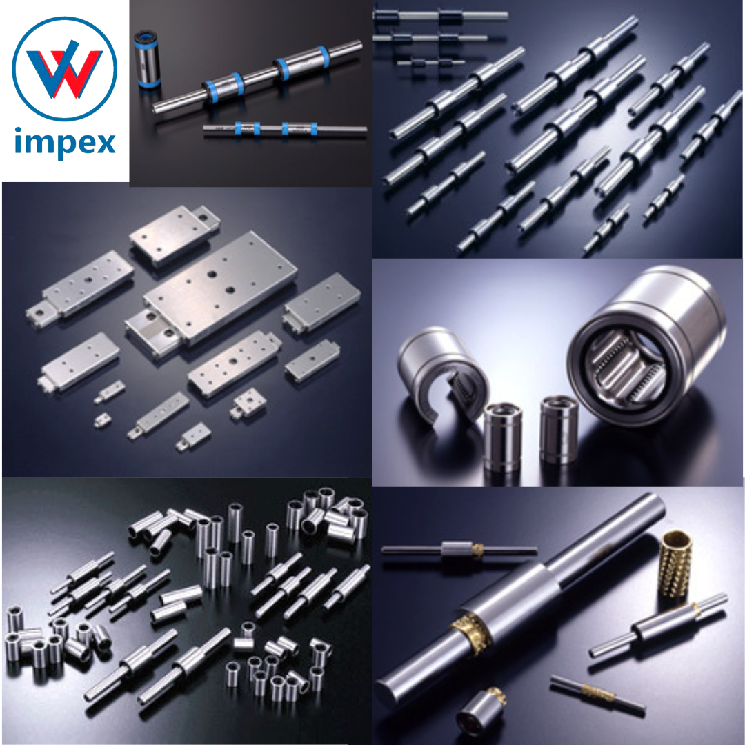 Iko Linear Guide Rolling Guide Series - Stainless Steel, Available Sizes 1-65 Mm | High Load Capacity, Industrial Use