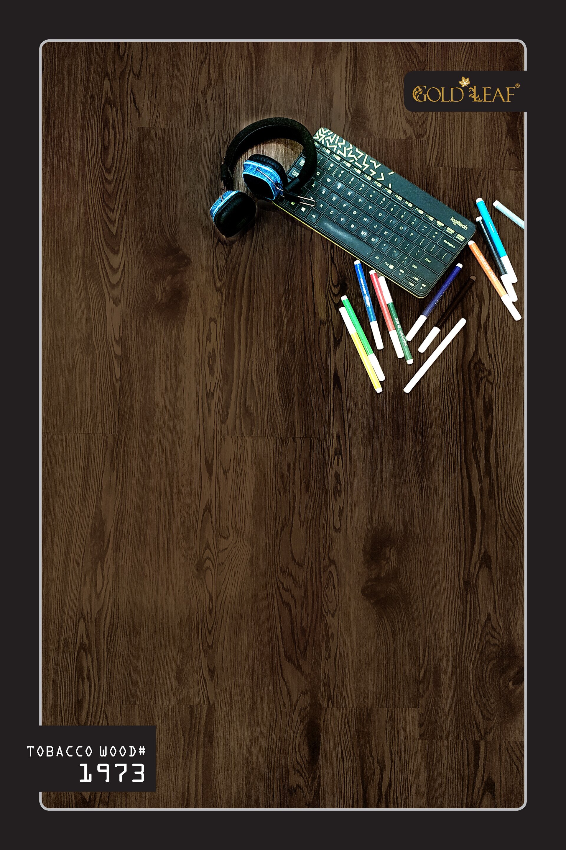 Pvc Flooring Plank - High-quality Vinyl Layer, 2-3mm Thickness | Uv Coated, Smooth Surface Texture, Sound Absorption, Easy Maintenance