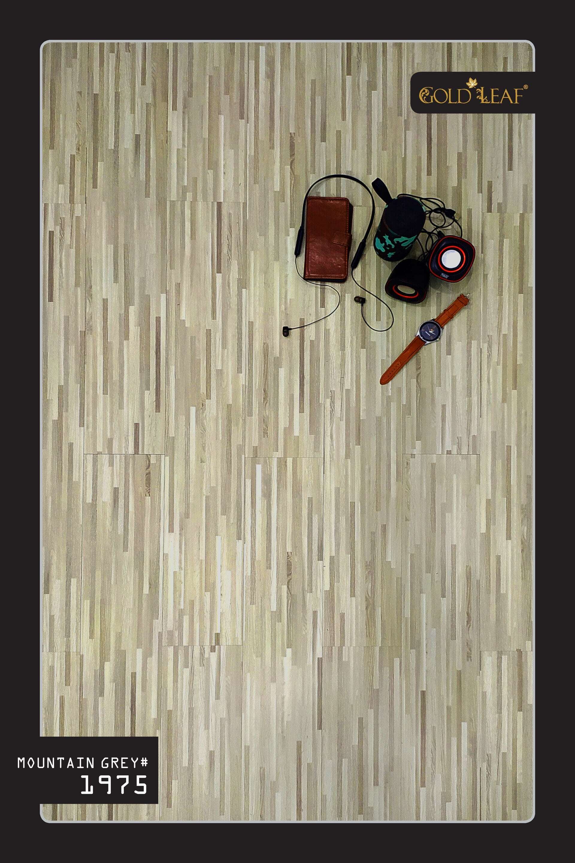 Pvc Flooring Plank - High-quality Vinyl Layer, 2-3mm Thickness | Uv Coated, Smooth Surface Texture, Sound Absorption, Easy Maintenance