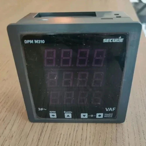 ब्लैक एलईडी डिस्प्ले डिजिटल पैनल मीटर