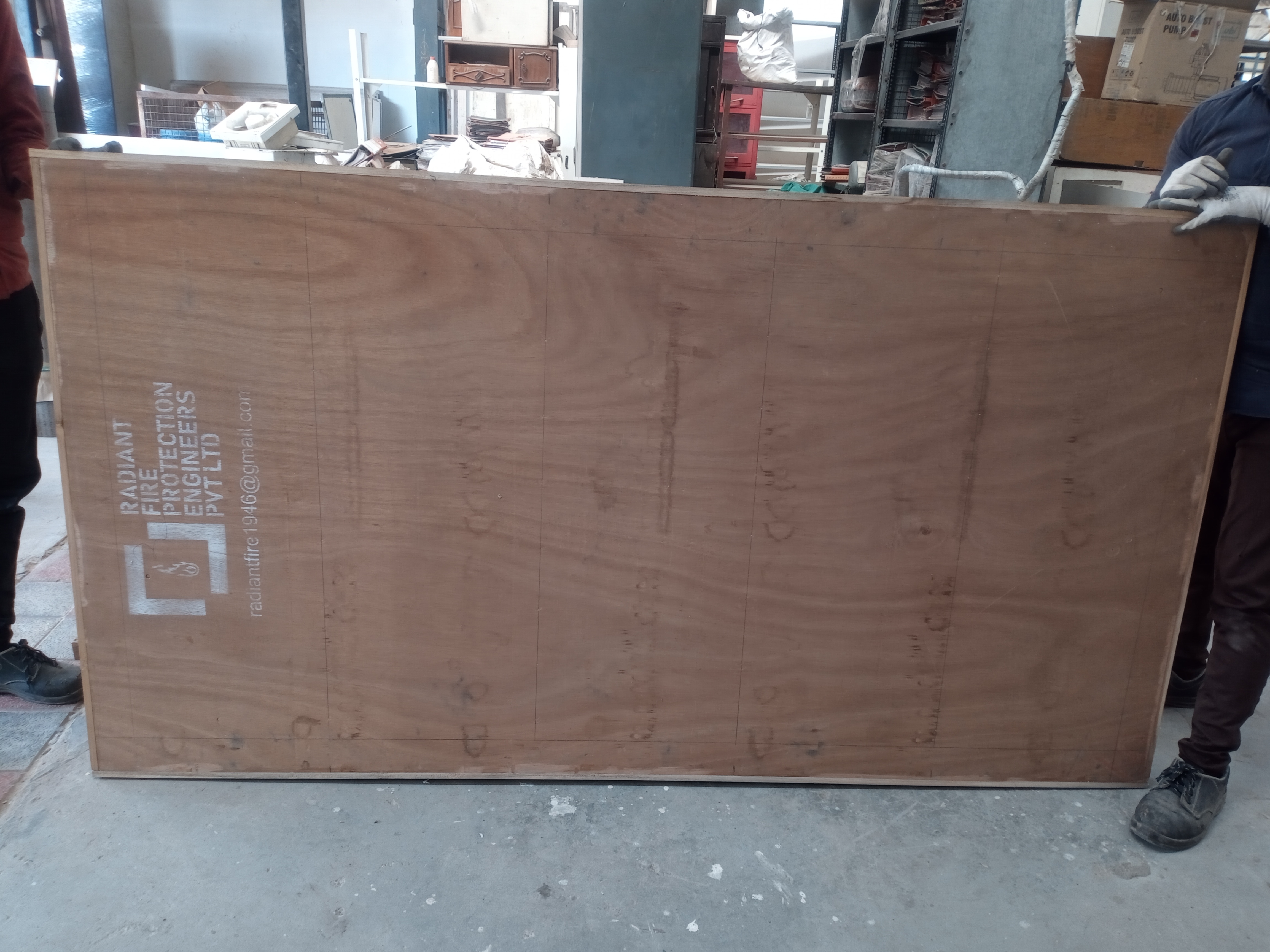 Wooden Fire Door - Application: Industrial