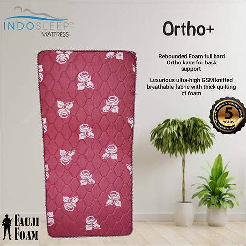Ortho Plus Mattress - Color: Red