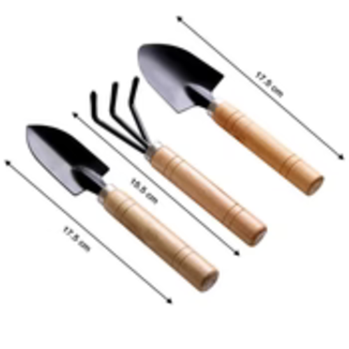 Small Sized Hand Cultivator Small Trowel Garden Fork (0541) - Carbon Steel Material, 19x8x4 Cm , Lightweight Design With Rubberized Grips For Comfort And Durability