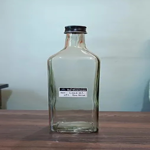  पारदर्शी 1000Ml कांच की तेल की बोतल